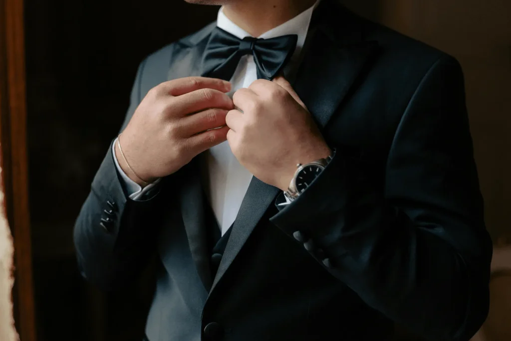 Black tie attire